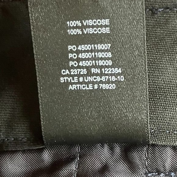 Aritzia 1-01 Babaton Boy Trouser Pant Indigo Ink Navy Blue Size4 New wit… - Picture 6 of 9